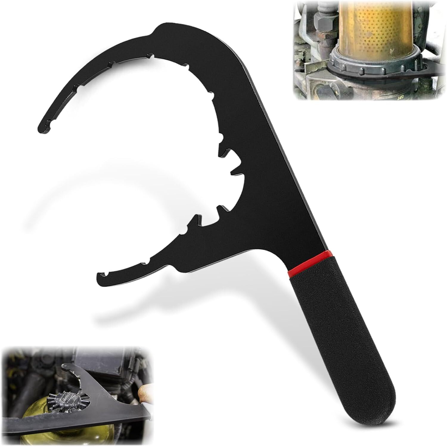 61110 Diesel Fuel Filter Wrench for Davco 6" Oil Filter Removal Tool