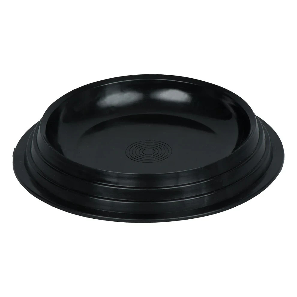 2 PACK Bowling Ball Black Plastic Display Cups