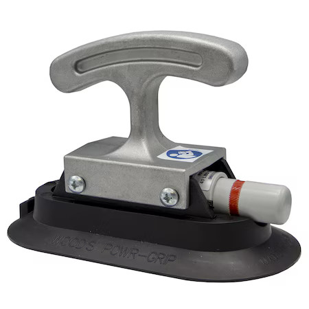 Woods Powr-Grip Rf36hg Suction Cup Lifter, Oblong, 6In L X 3In W
