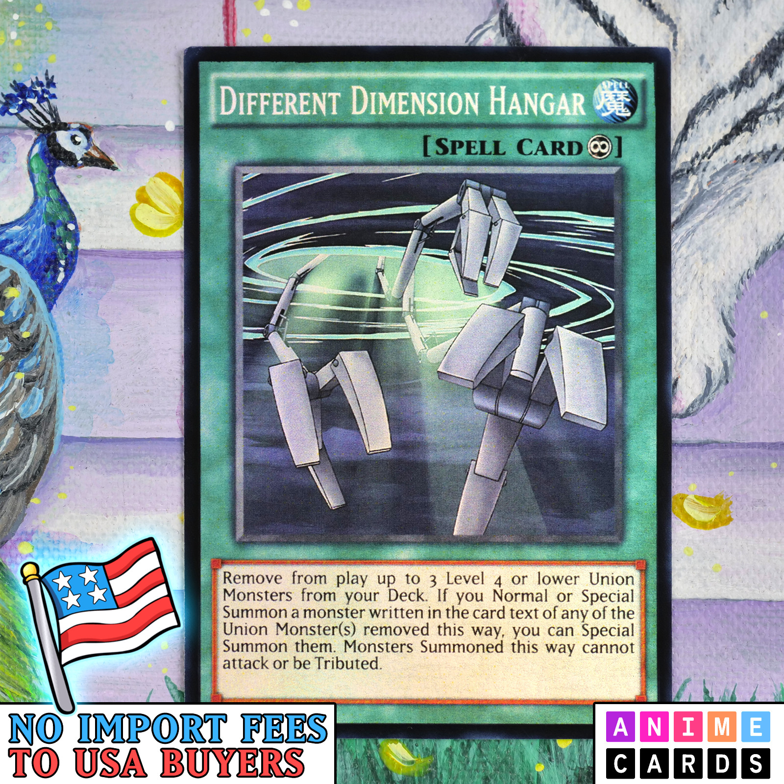 Different Dimension Hangar ANIME EFFECT HOLO card