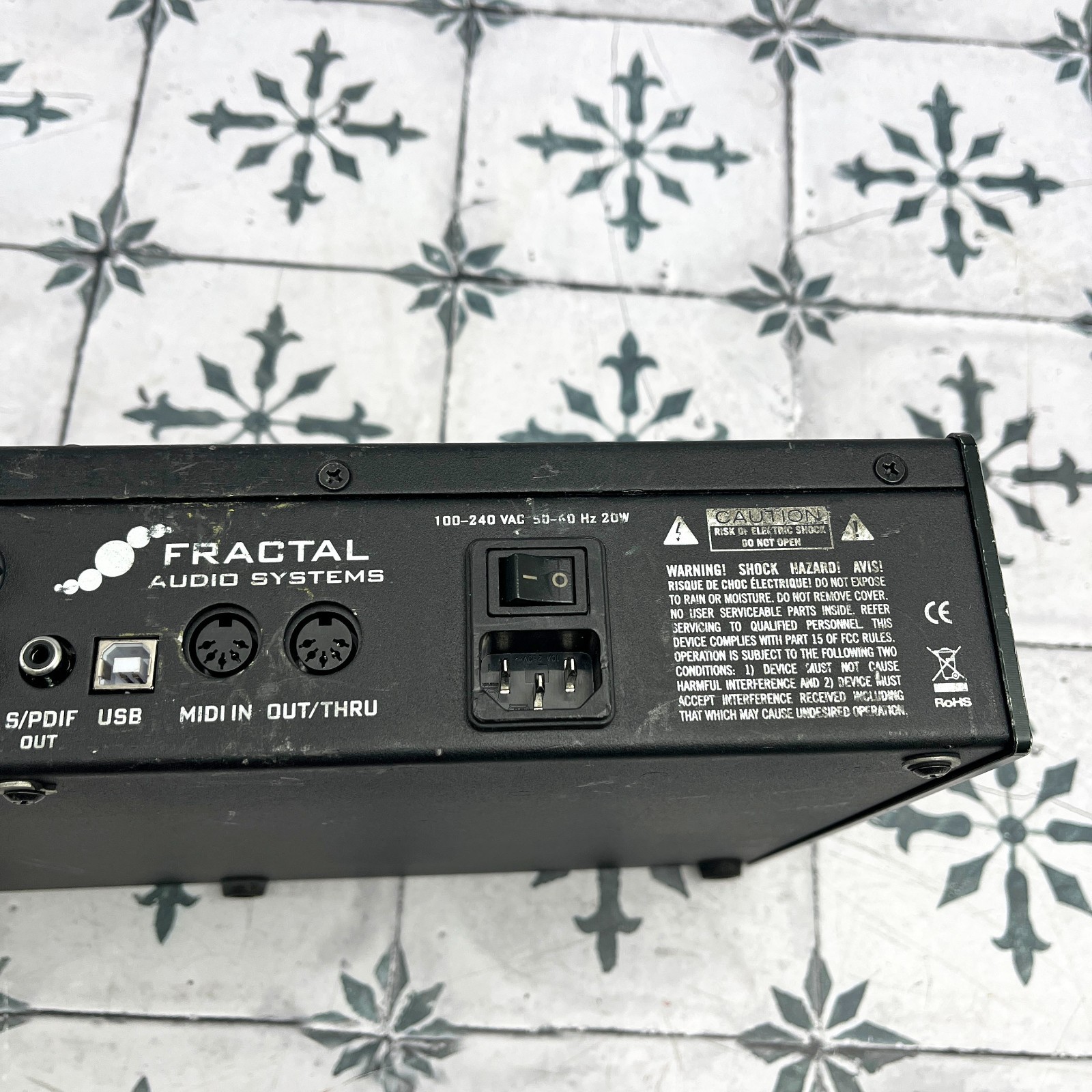 Fractal Audio Systems AX8 Amp Modeler/Multi-FX Processor #12884