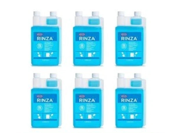 NEW 6 pack Urnex Rinza Milk Frother Cleaner 1L- Coffee Espresso Machine ,steamer