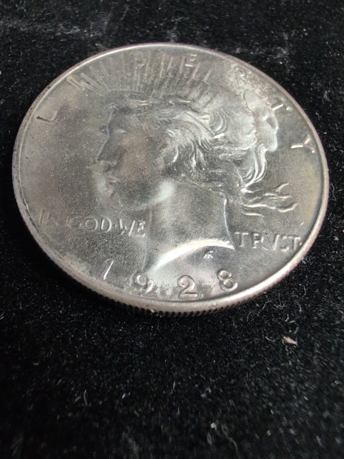 1928-S $1 Peace Dollar Uncirculated