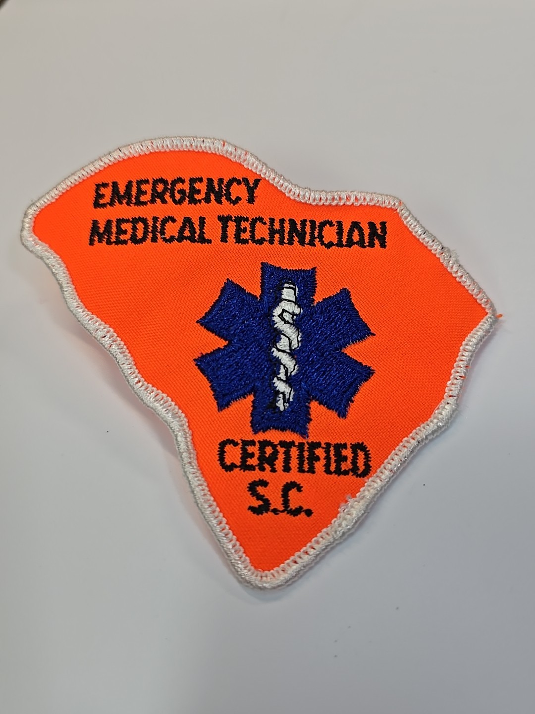 South Carolina Certified Emergency Medical Technician Patch
