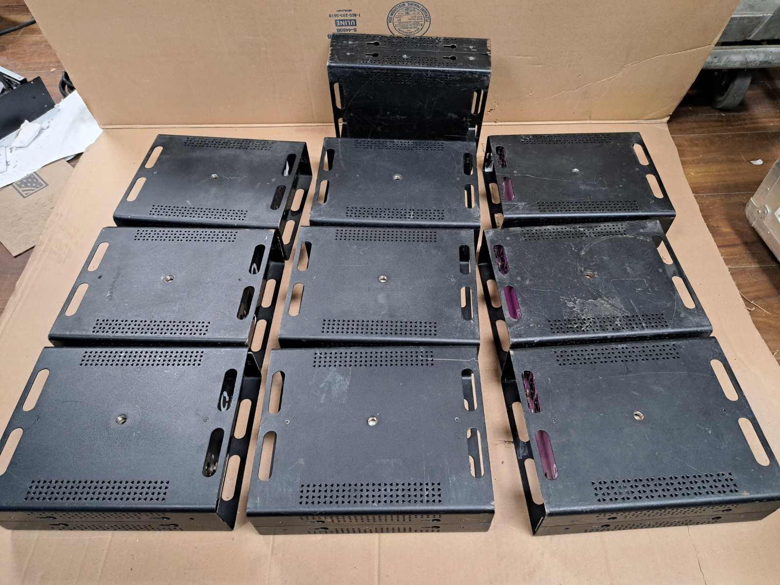 Chroma-Q CHES07 7 Port EtherSwitch 10/100/1000 Ethercon Network Switch Magic Box
