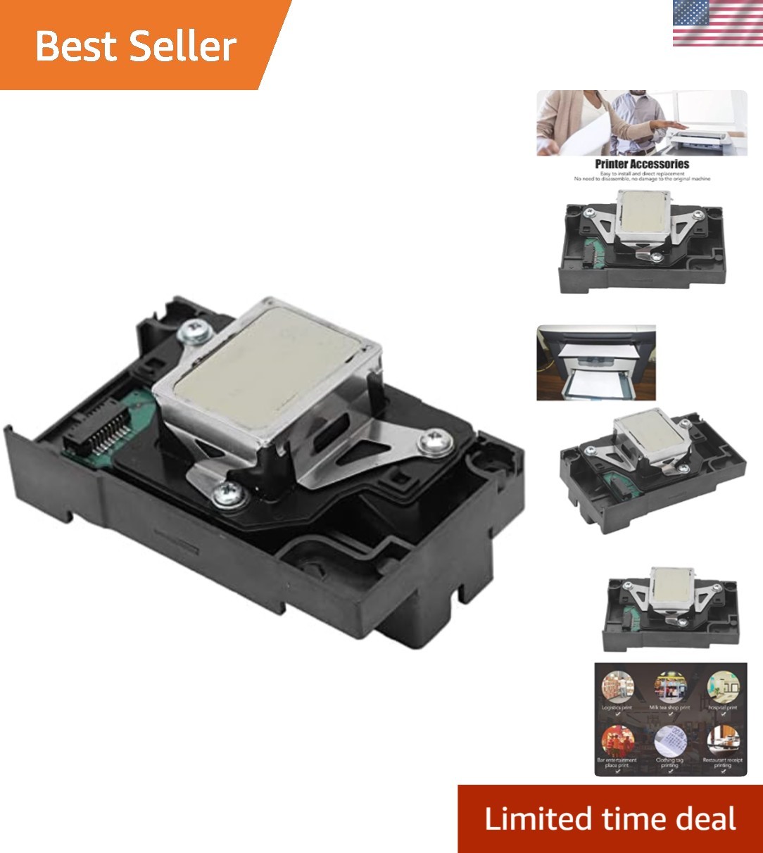 High-Performance R1390 Printhead for L1800, R390 and 1430 - Simple Replacement