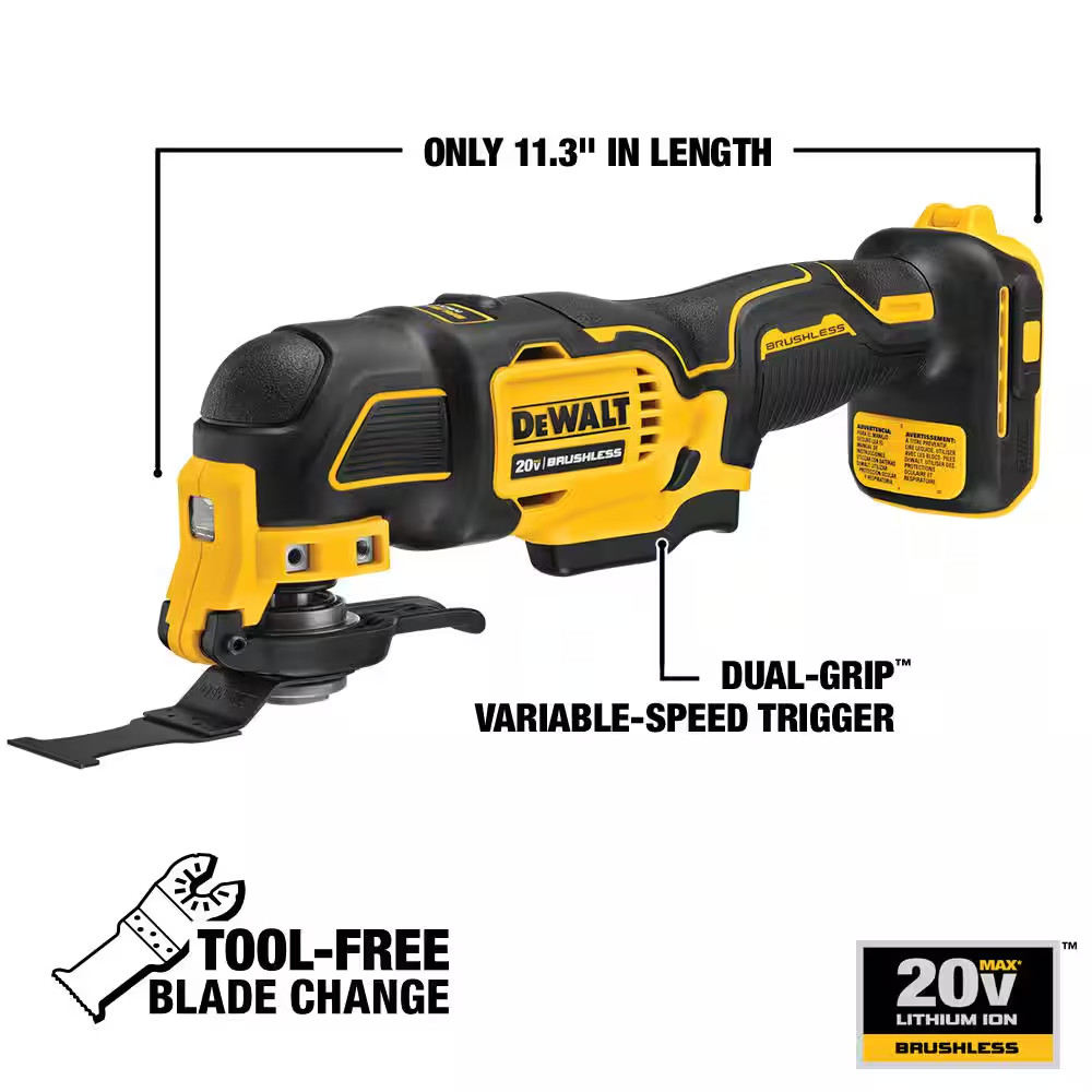 ATOMIC 20-Volt MAX Lithium-Ion Cordless Combo Kit (2-Tool) and ATOMIC Oscillatin