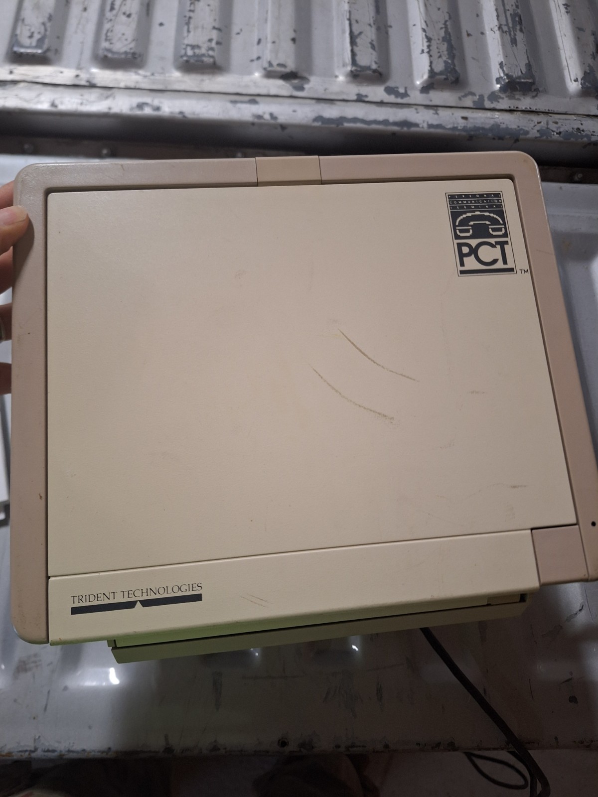 Vintage Alcatel PCT Trident Technologies Retro Computer V0 Gaming Home Computing