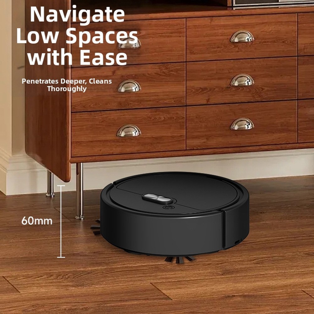 3 in 1 Robot Vacuum Cleaner with Sweeping and Wet Mopping for Hard Floors
