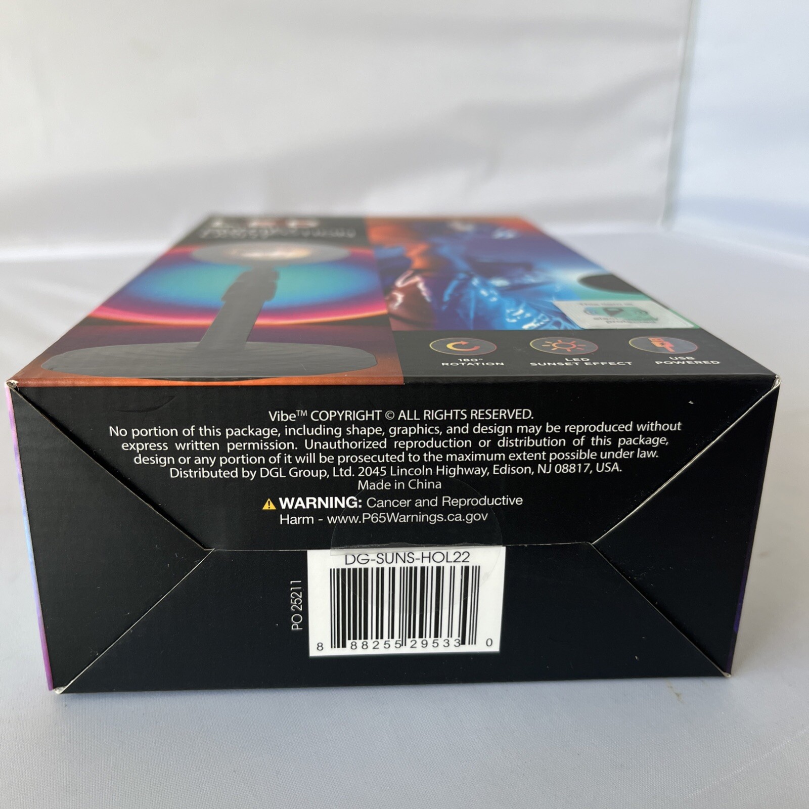 Brand New Vibe Led Sunset Projection Light