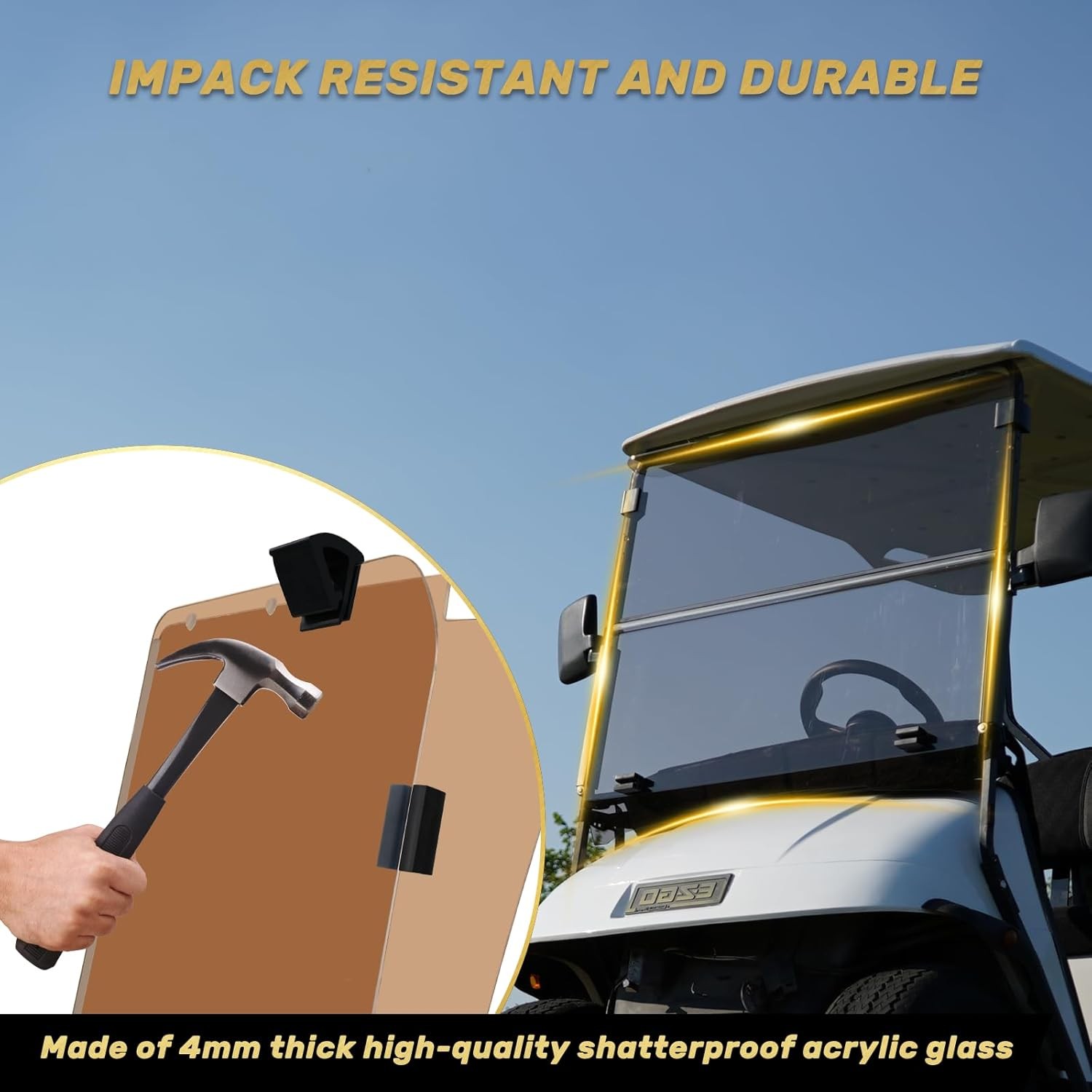 Golf Cart Windshield