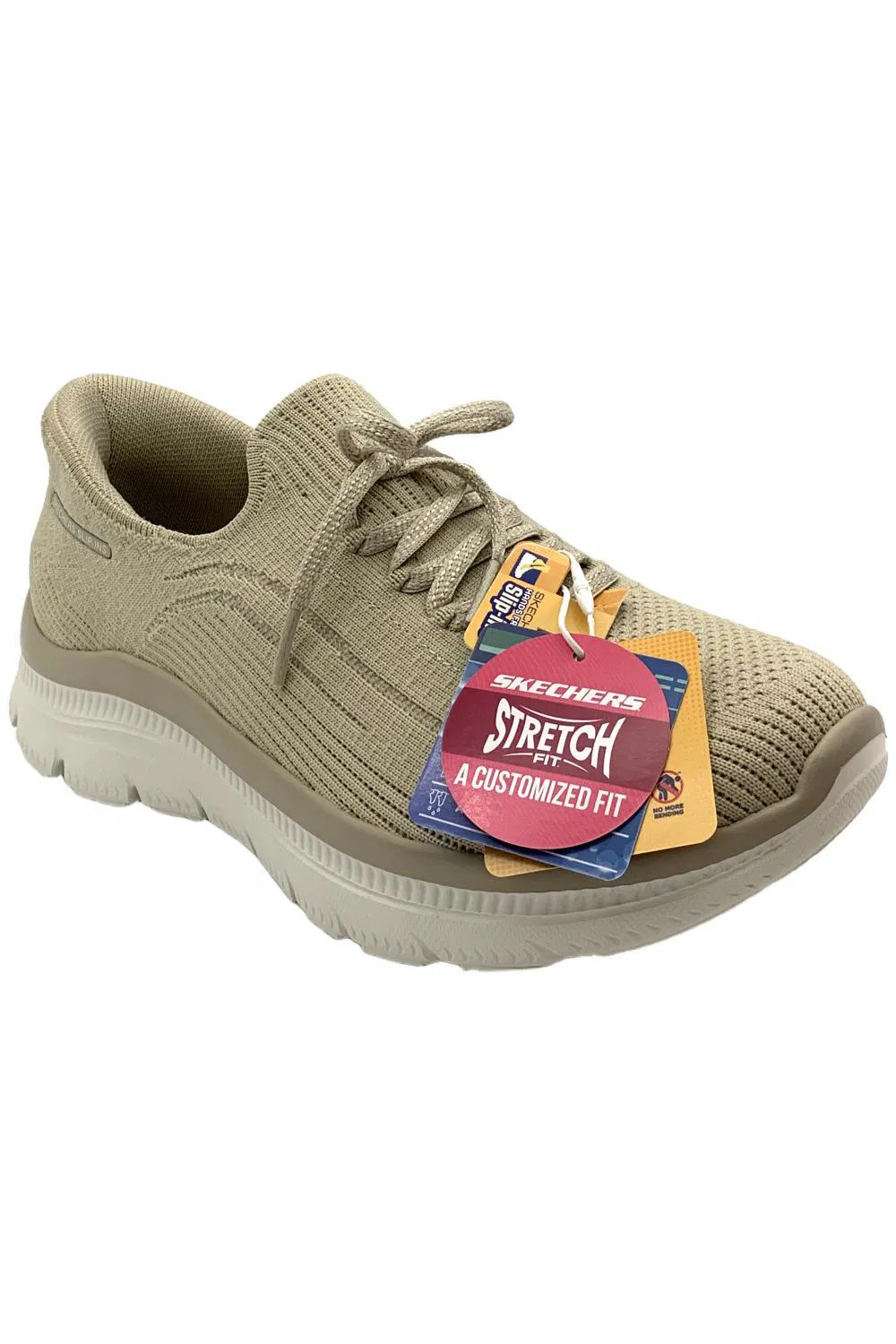 Skechers Women's Slip-ins Summits Plus Washable Knit Sneakers Ntrl