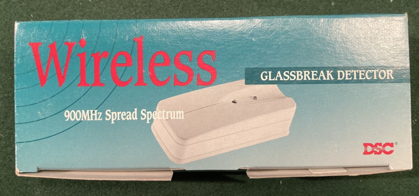 DSC Wireless Glassbreak Detector 900MHz WLS912L (NEW)