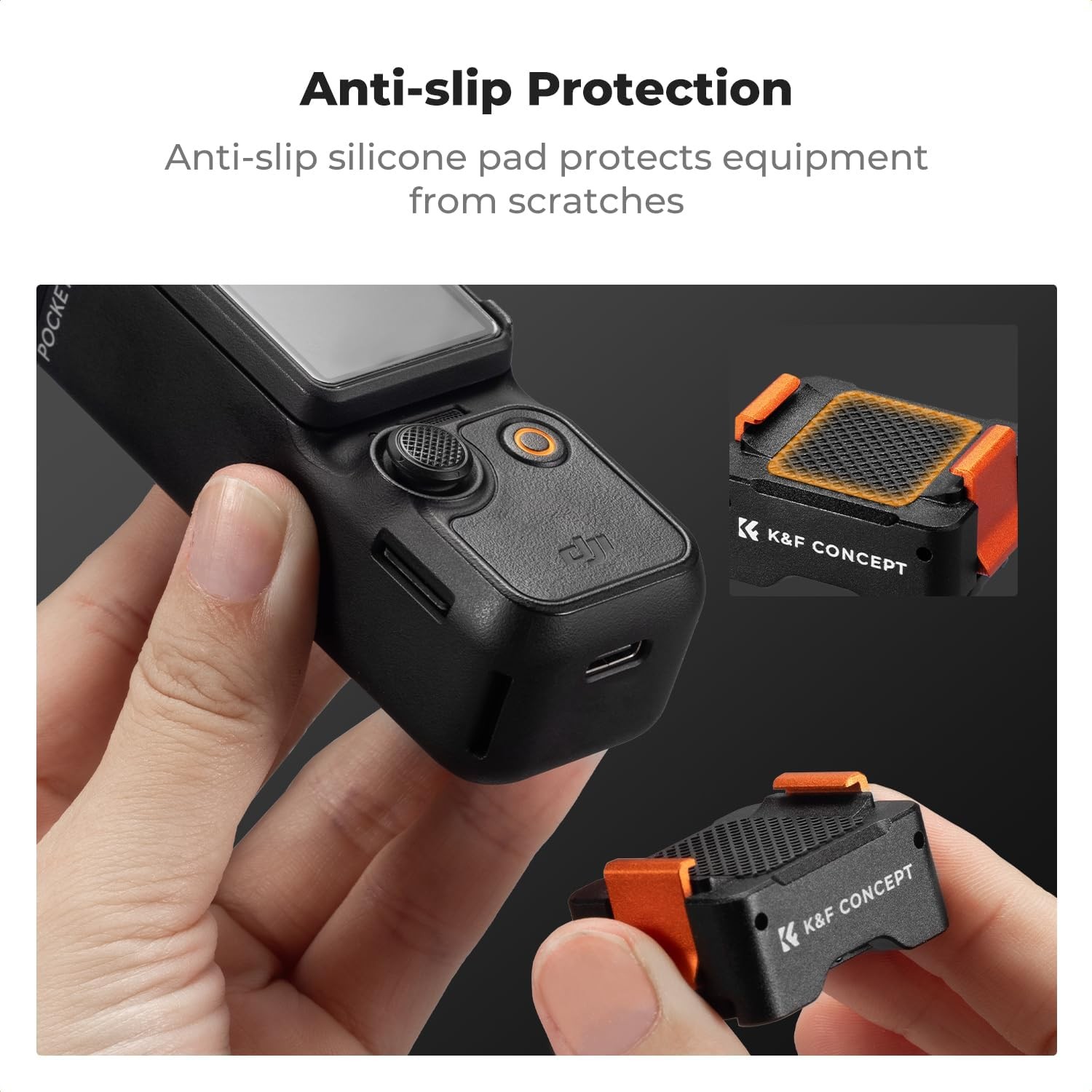 K&F Concept 2Pack Quick Release Adapter Mount for DJI Osmo Pocket 3 Create Combo