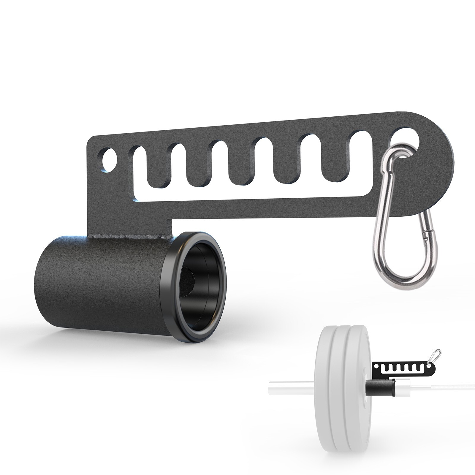 Belt Squat Landmine Attachment with Locking Screw Gym Strength Equipment