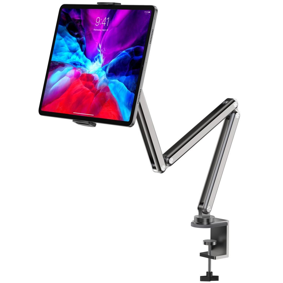 X36 360° Adjustable Folding Multi-Function Table Mount Holder For Apple iPad