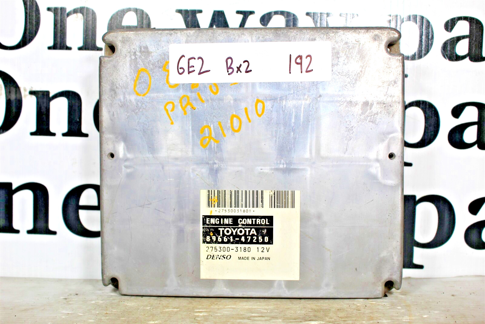 8966147250 Toyota Prius 2008 -09 Transmission Unit TCU TCM Module OEM 6E2 192 B2