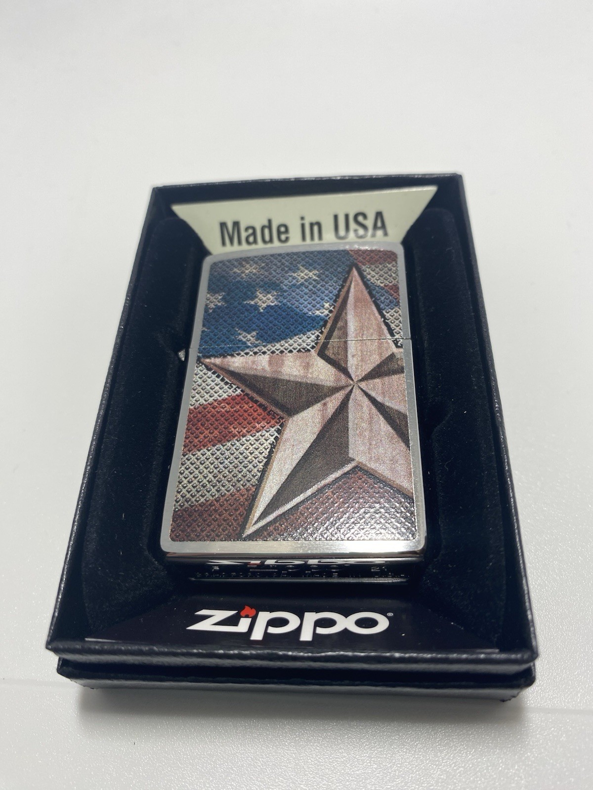 Zippo Retro Star On A 2021 Lighter