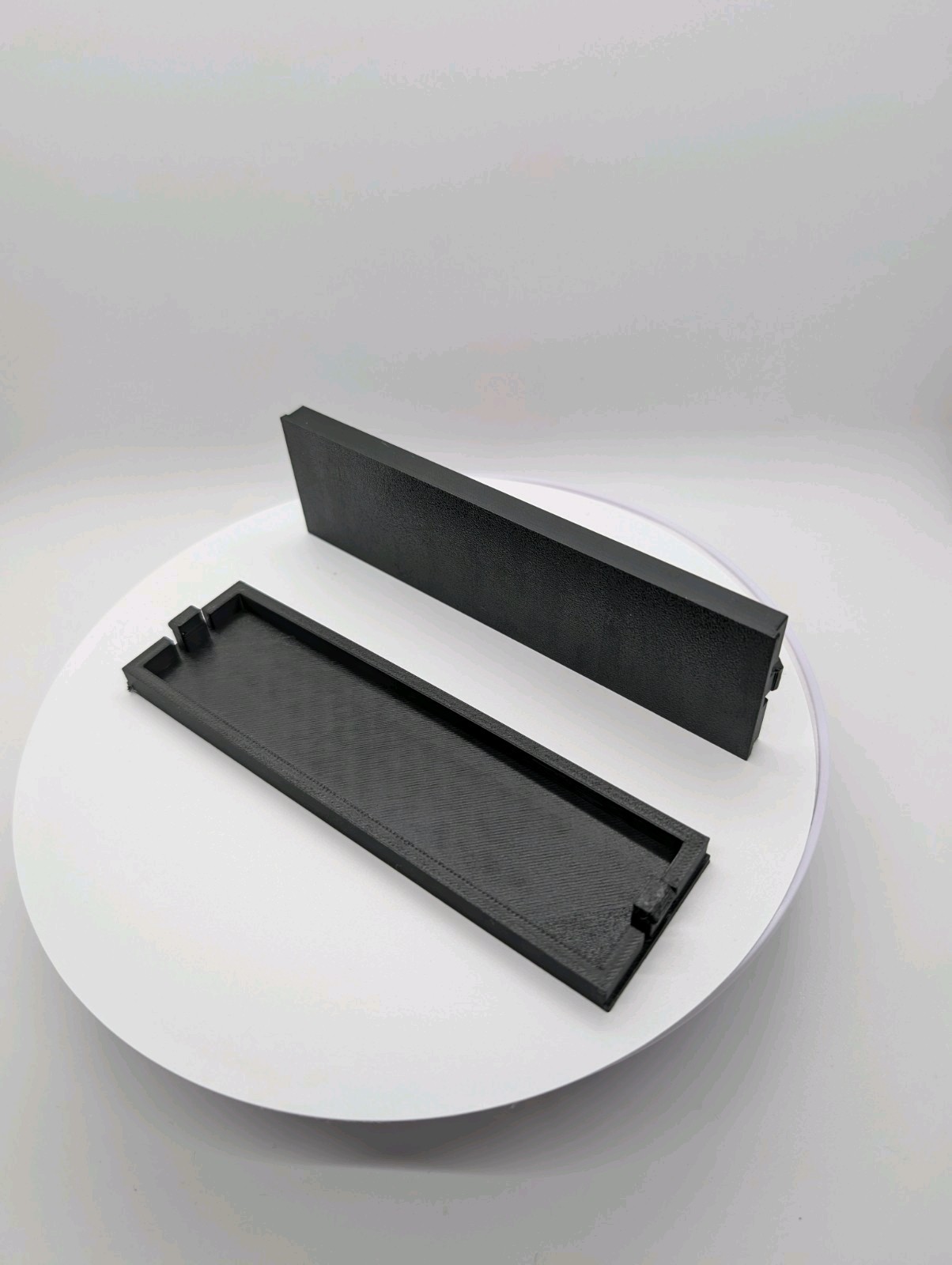 2x - 5.25 inch disk drive bay cover Solid black replacement