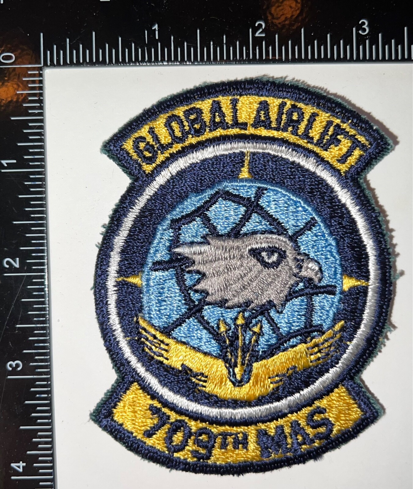 Cold War USAF US Air Force 709th Military Airlift Squadron Patch