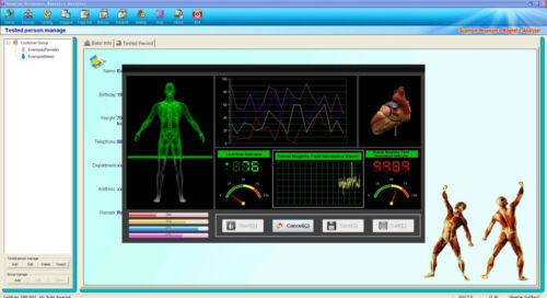 2024 Newest 52 Reports Quantum Magnetic Resonance Body Analyzer multi-language