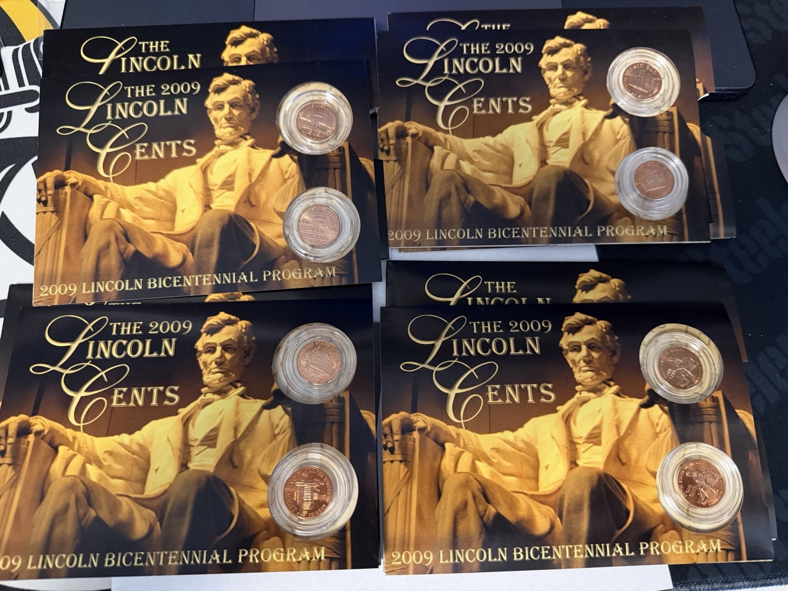THE LINCOLN CENT -2009 BICENTENNIAL PROGRAM P & D MINT Set  Free Shipping