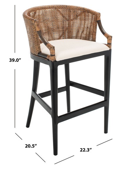 Safavieh BRANDO BARSTOOL, Reduced Price 2172782813 SEA4014D