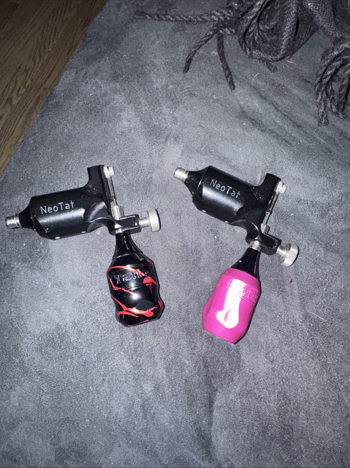 Selling Two Neo Tats Rotary Tattoo Machine With Dark lab Grips