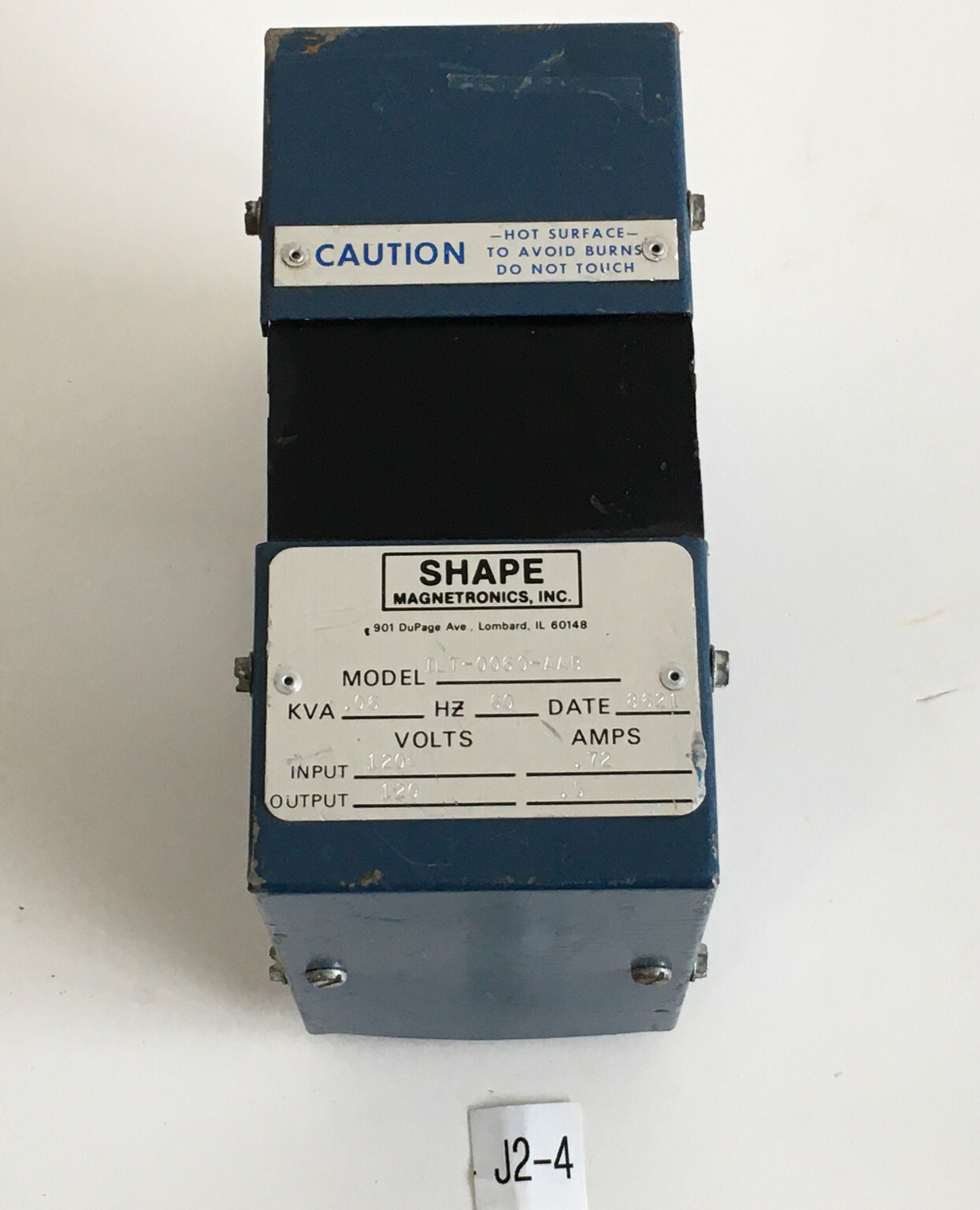 *Pre-Owned* Shape Magnetronics ILT-0060-AAB .06KVA 60HZ + *Warranty*