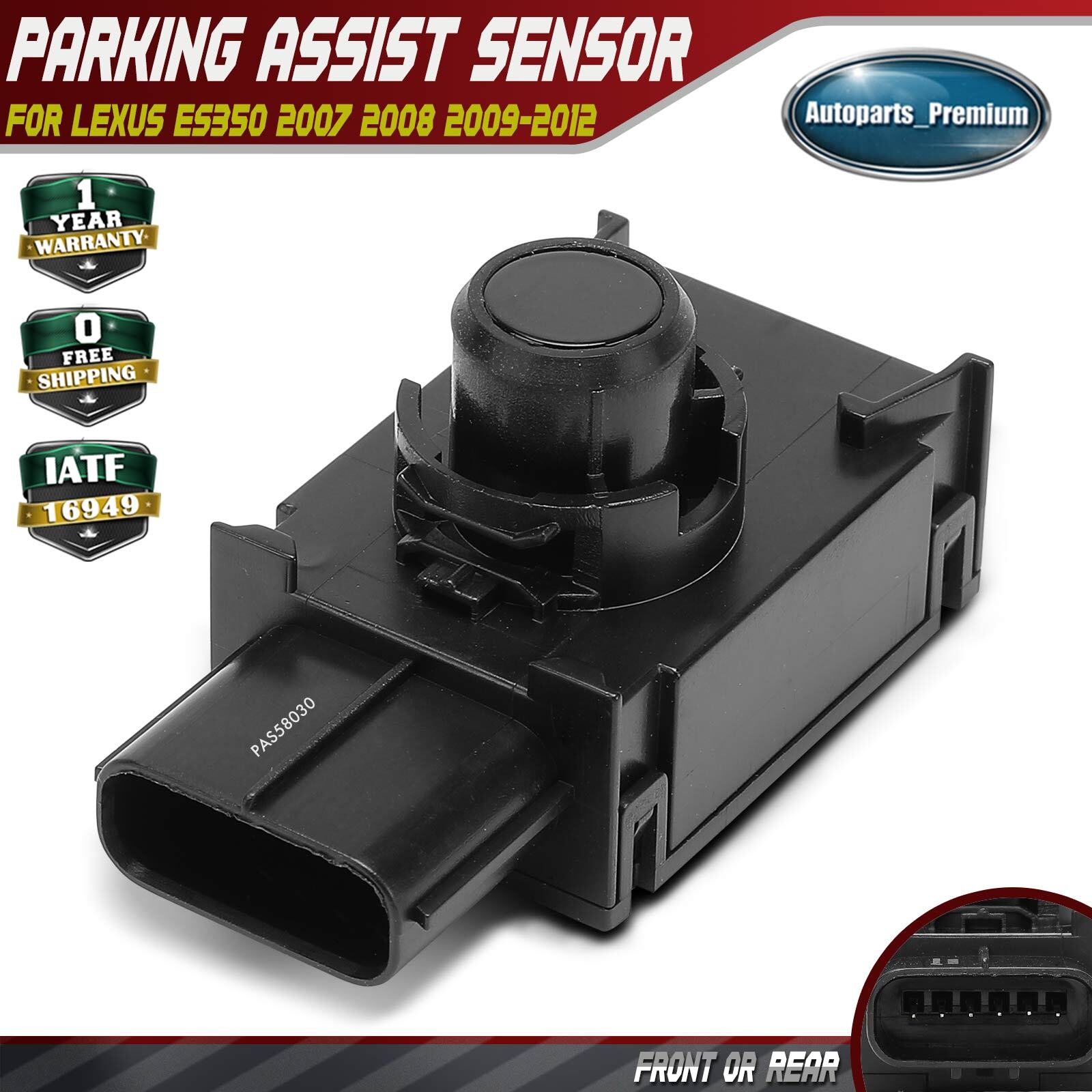 Front or Rear Bumper Backup Parking Assist Sensor for Lexus ES350 2007 2008-2012