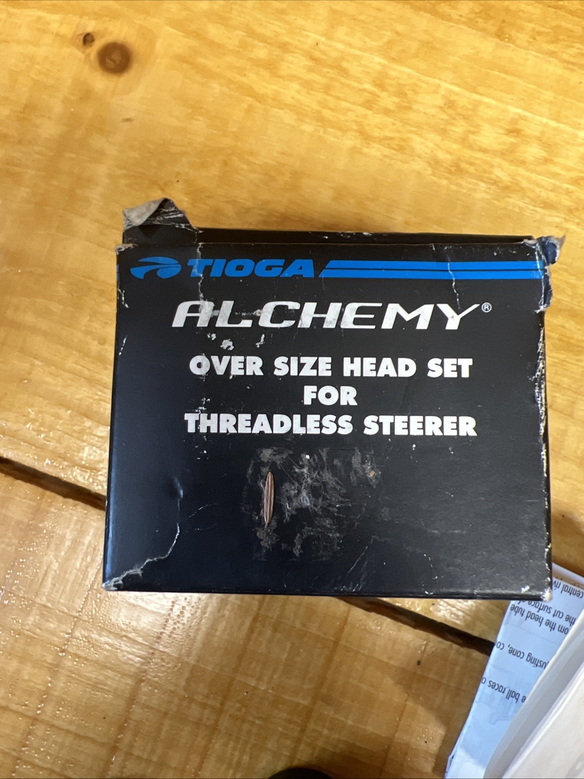 Tioga Alchemy Over Size Head Set For Threadless Steerer Model DL-TRB Black