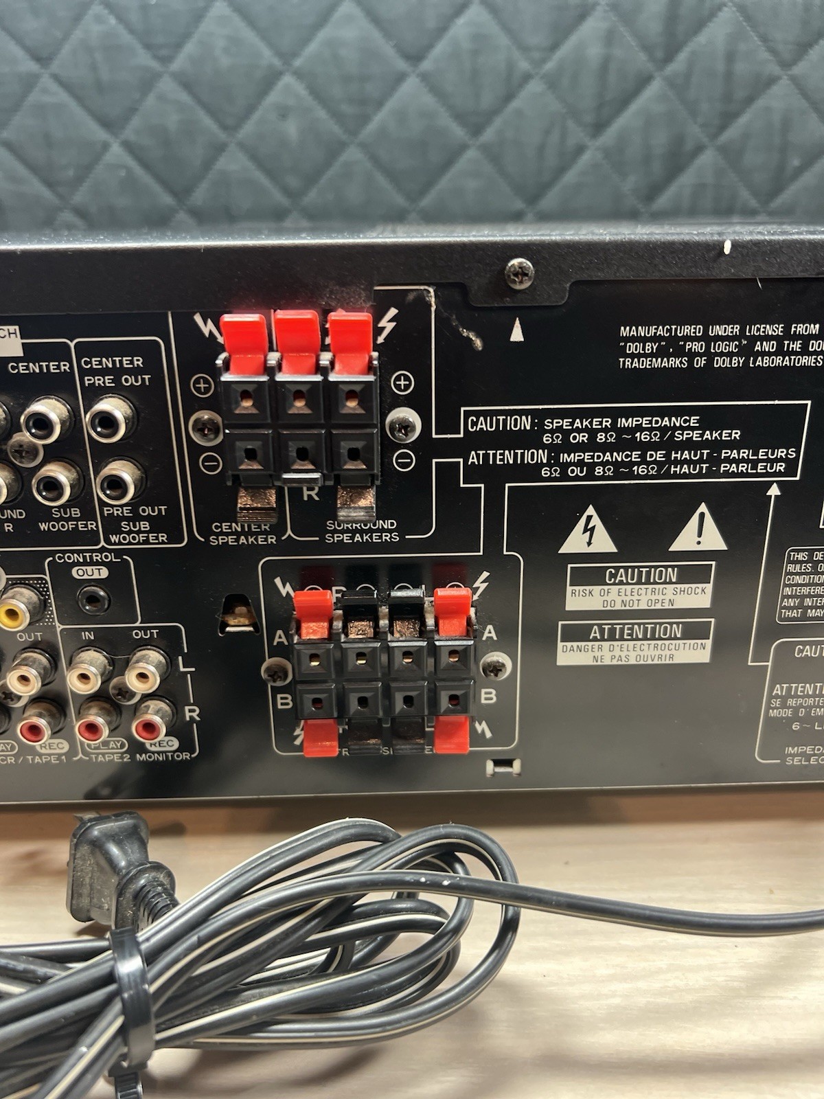 Pioneer VSX-D457 Stereo AV Receiver Amplifier Dolby, 5.1 Tested Works!!!!