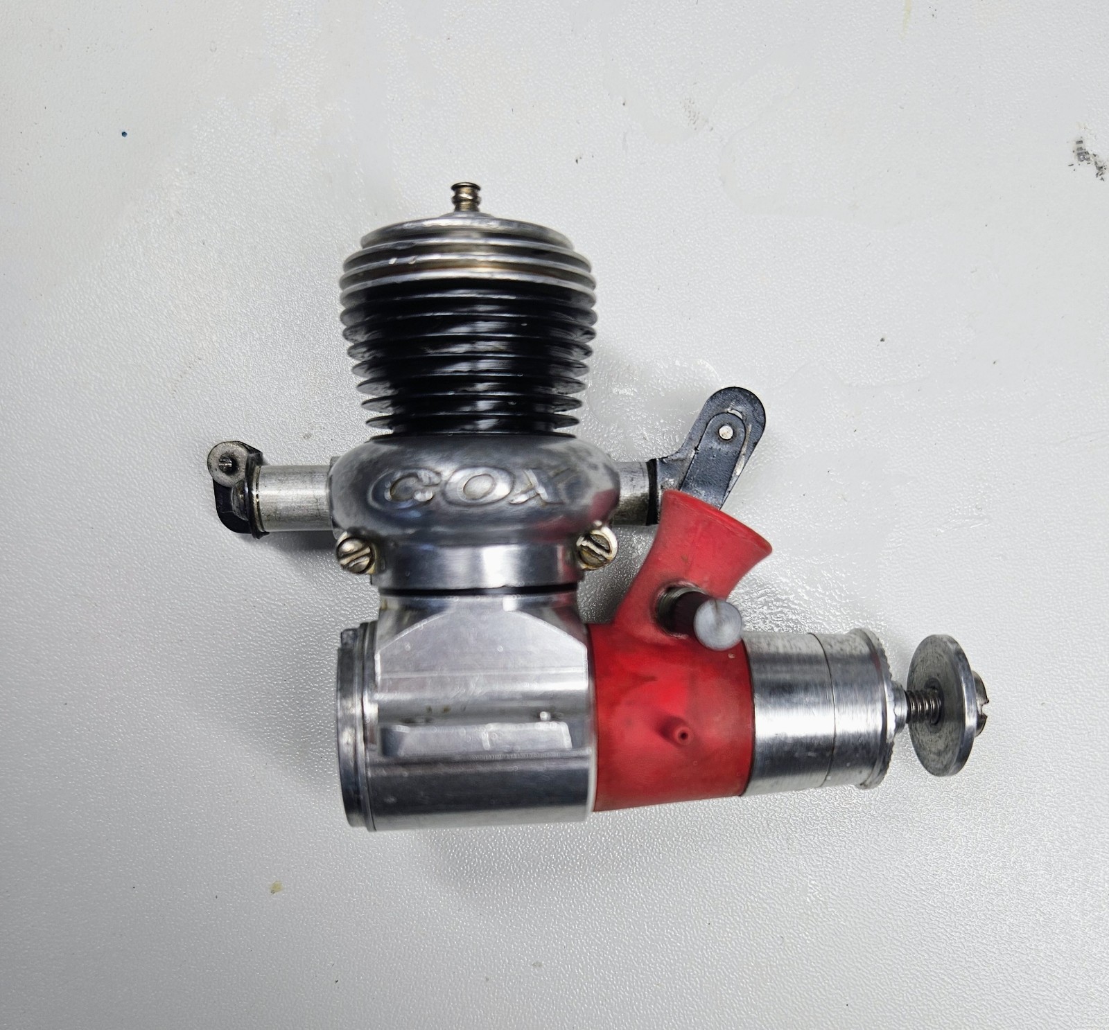 Cox Medallion .09 R/C w/ Combined Carburetor Exhaust Model Engine