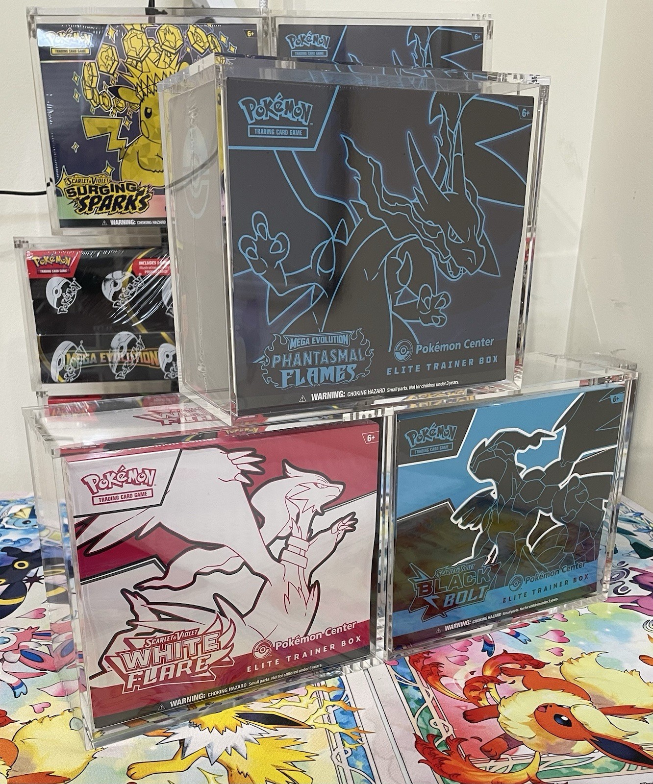 POKEMON ETB DISPLAY MAGNETIC CASE PROTECTOR ELITE TRAINER BOX PREMIUM QUALITY