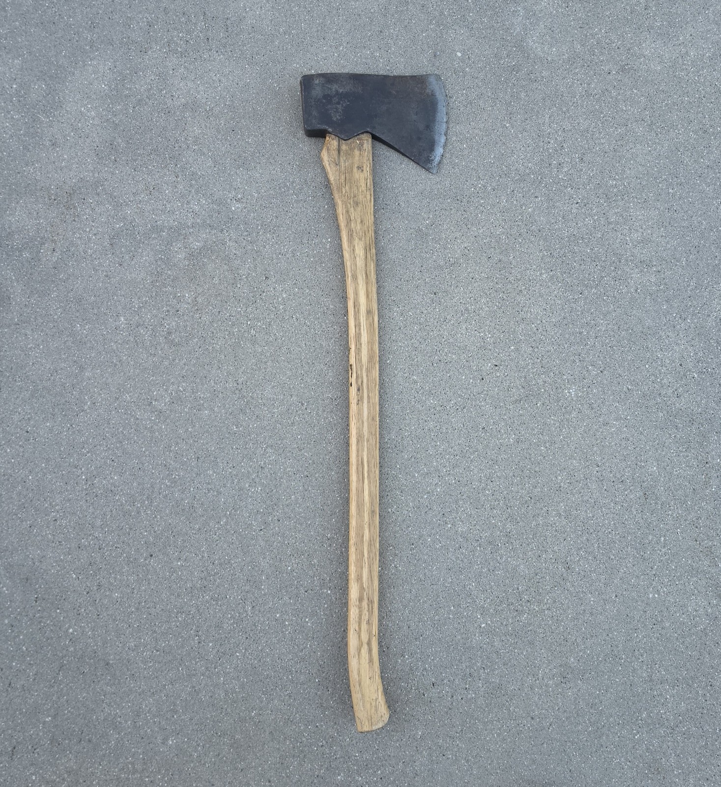 Vintage Mann Edge And Tool Stamped 3 1/2 Jersey Pattern Axe Head.