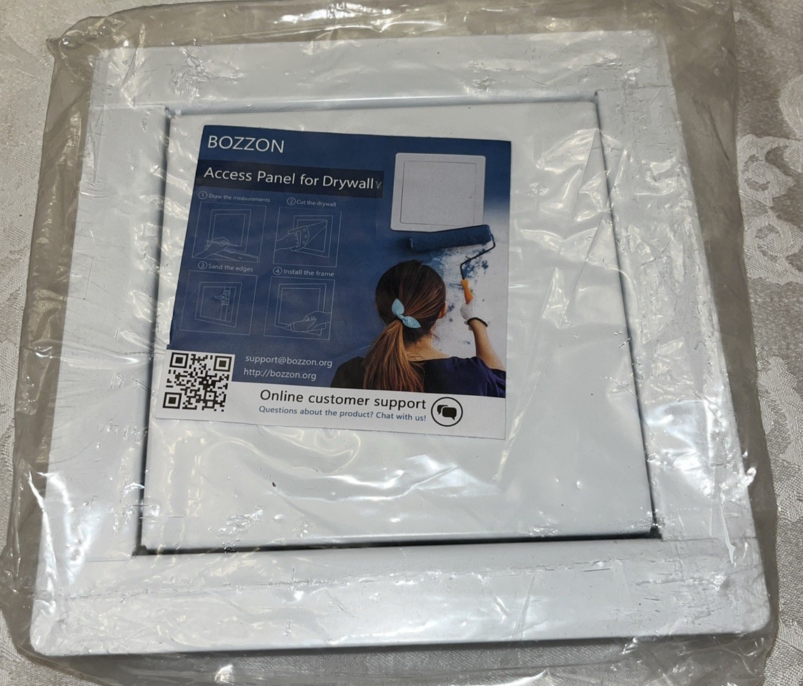 Bozzon Acces Metal Panel For Drywall Insert 6x6 Box With  8x8 Frame (box Only)