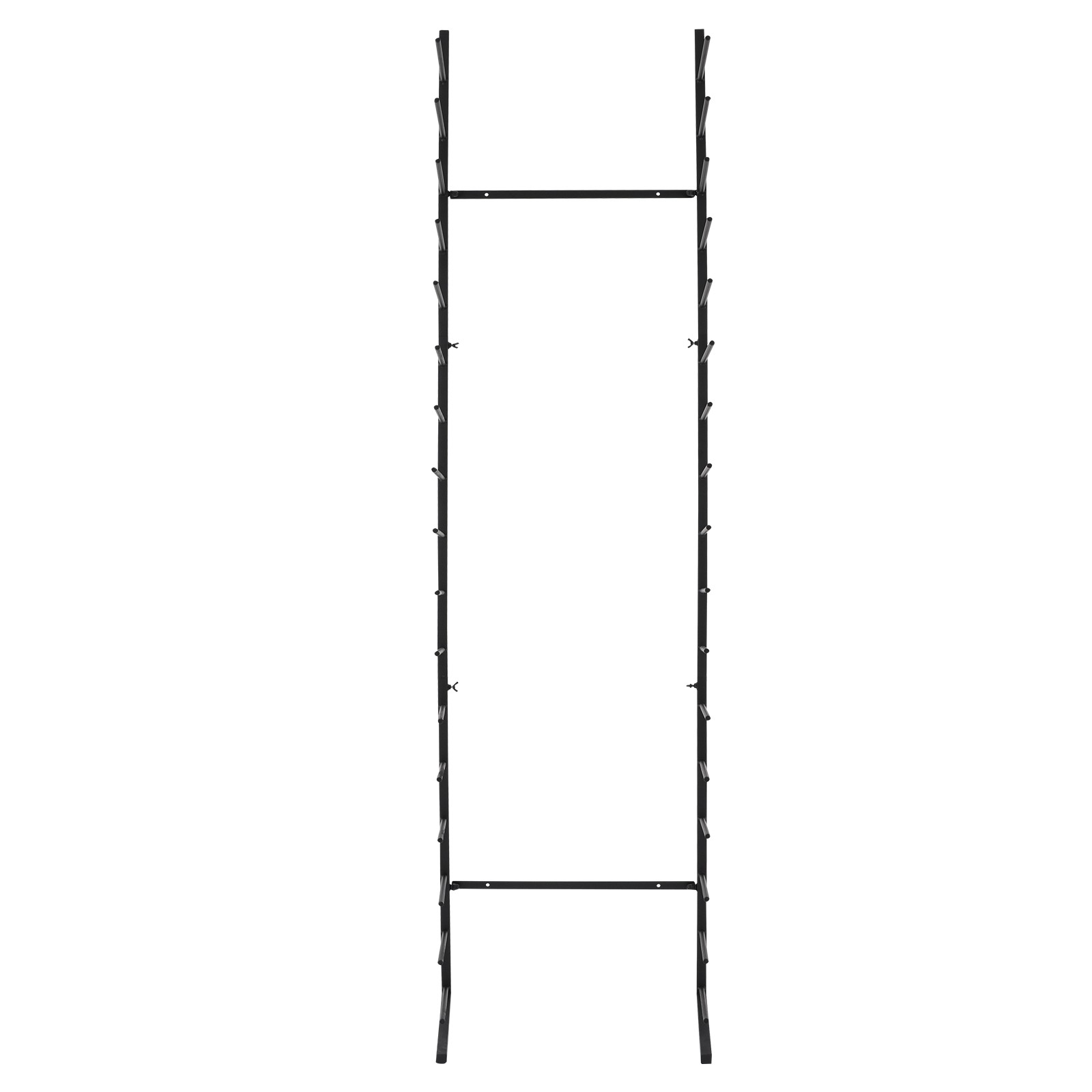 17-Tier Wall Mounted Blueprint Storage Rack for Organized Drawings