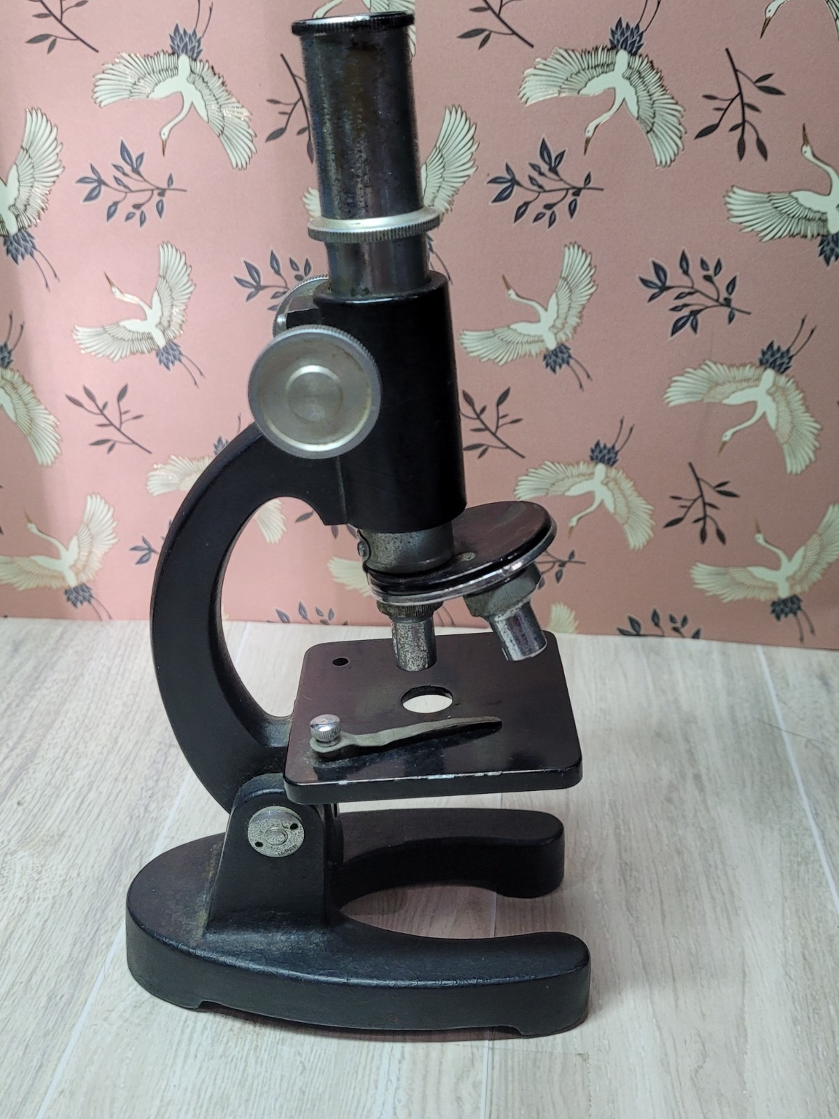 Vintage Sears Student Microscope 100x 200x 300x Magnification Untested No Slides