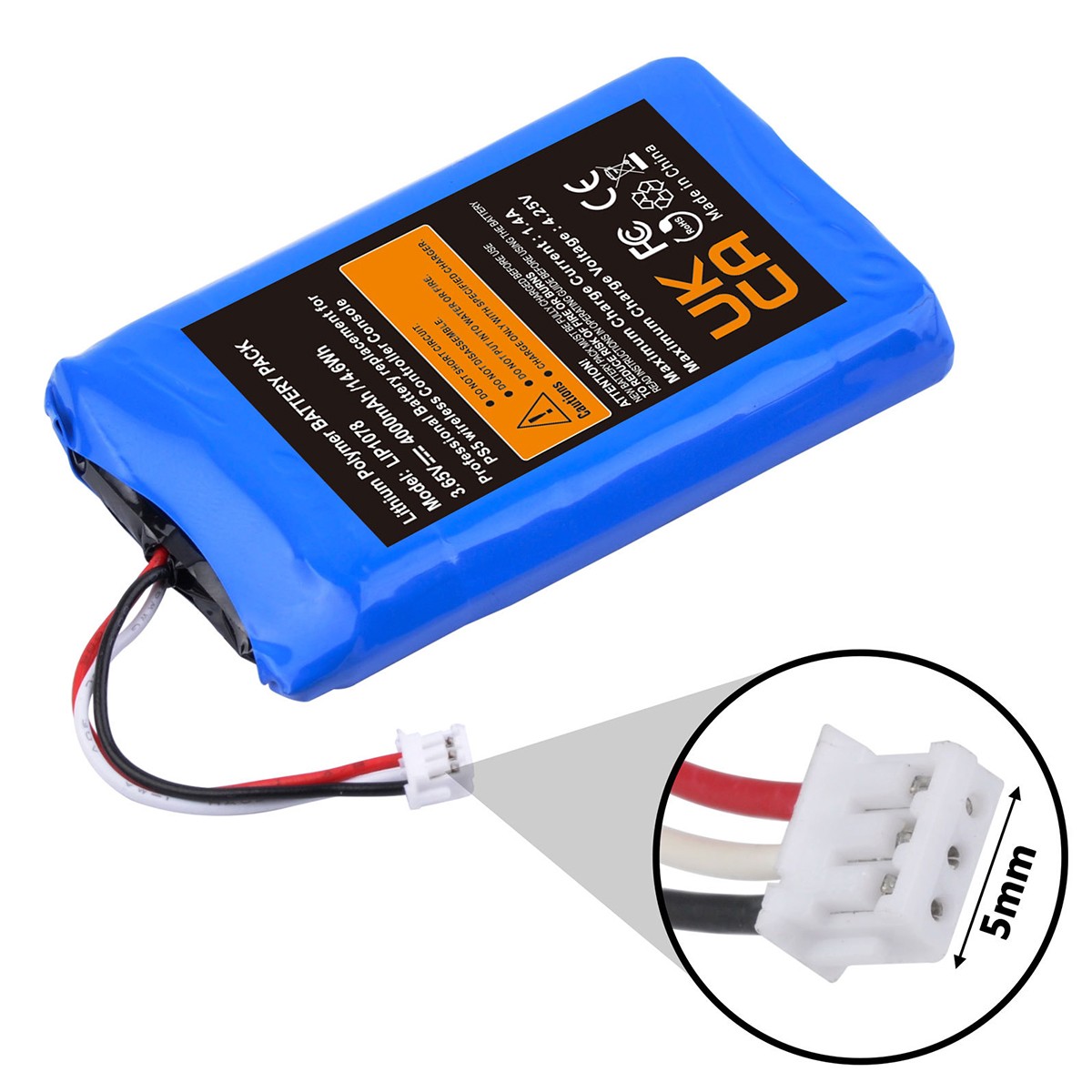 4000mAh LIP1708 Battery Replacement for Sony Playstation 5 Dualsense Controller