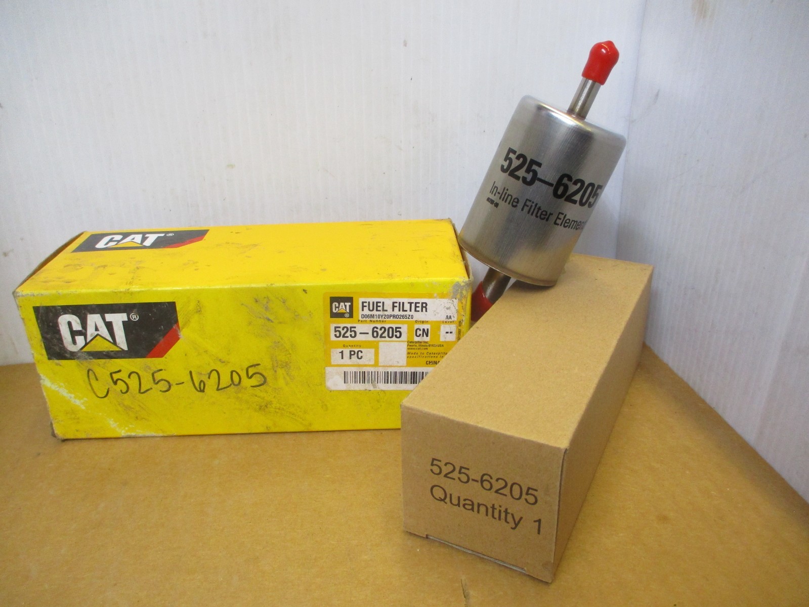 5256205 Genuine OEM CAT Caterpillar  525-6205 NEW Fuel Filter