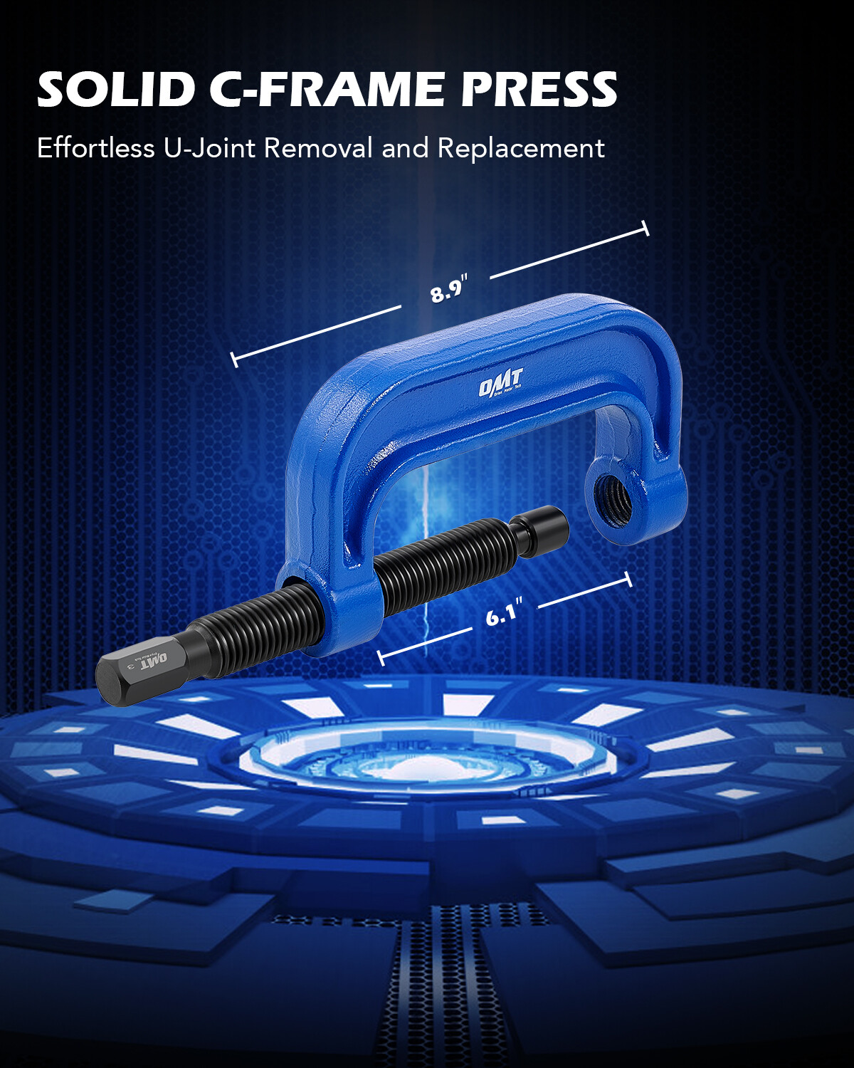 OMT Ball Joint Press Kit 23pc Ball Joint Removal Tool Kit Auto Service Tools