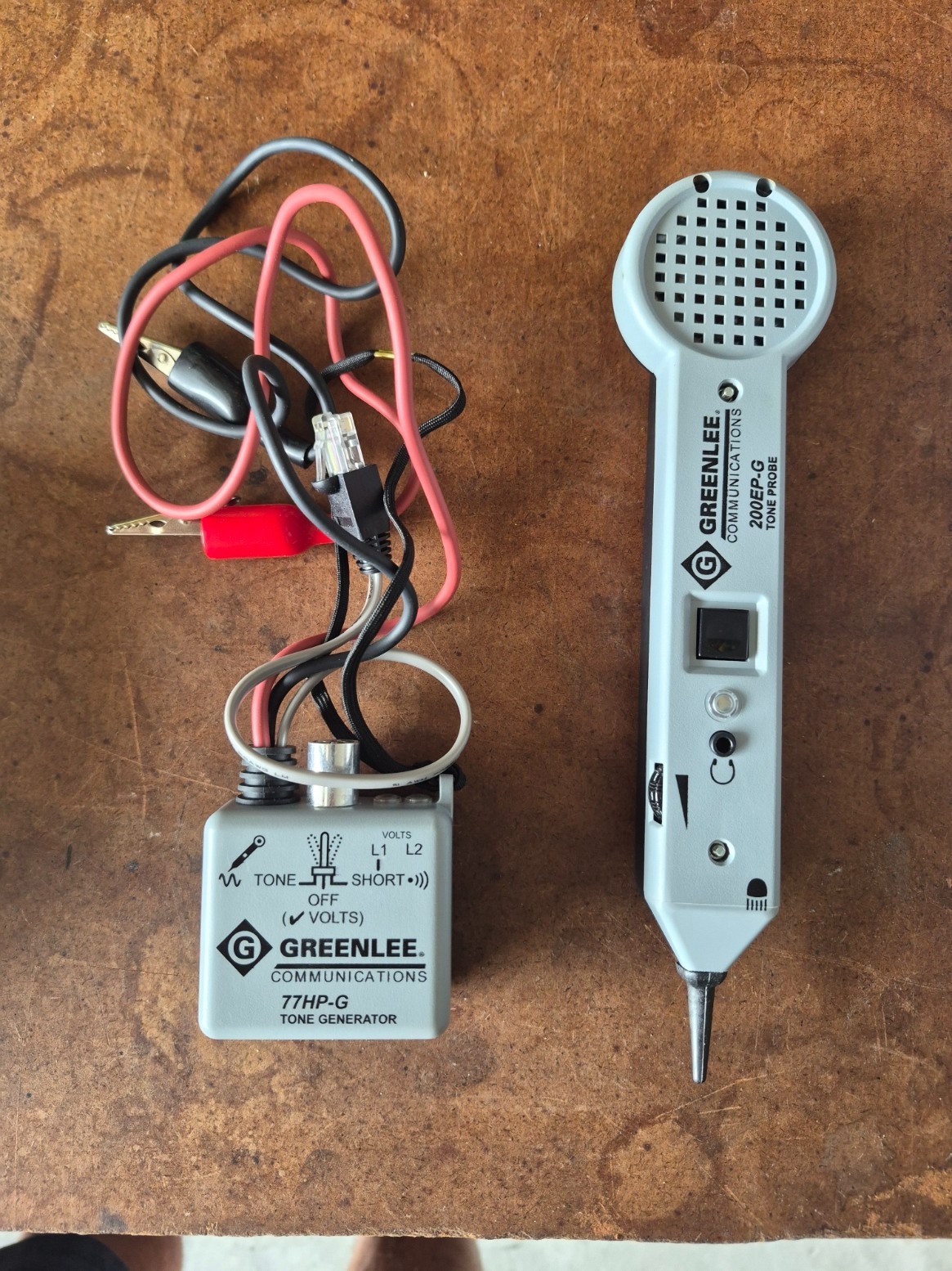 Greenlee Toner probe set for tracing wires etc