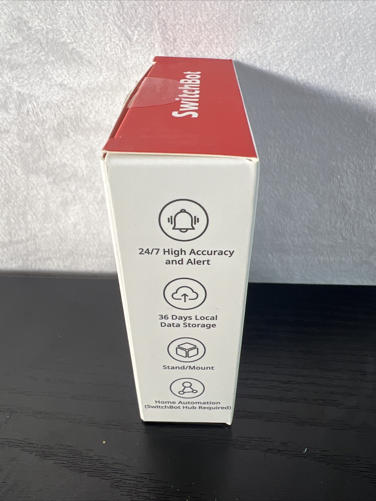 Hygrometer Thermometer Alexa by SwitchBot - iPhone Android Wireless Temperature
