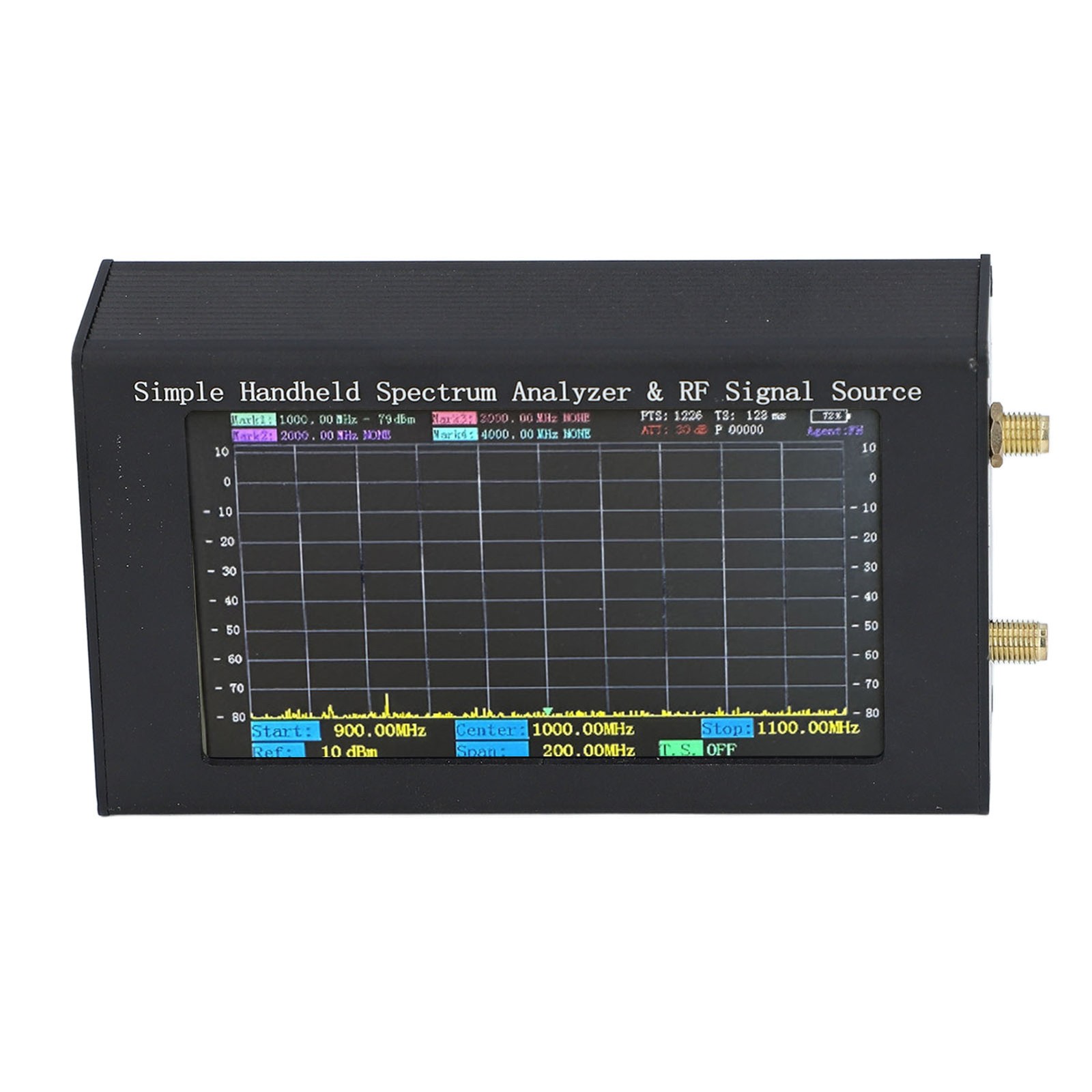 Handheld Spectrum Analyzer Portable Reliable Signal Generator For RF Testing