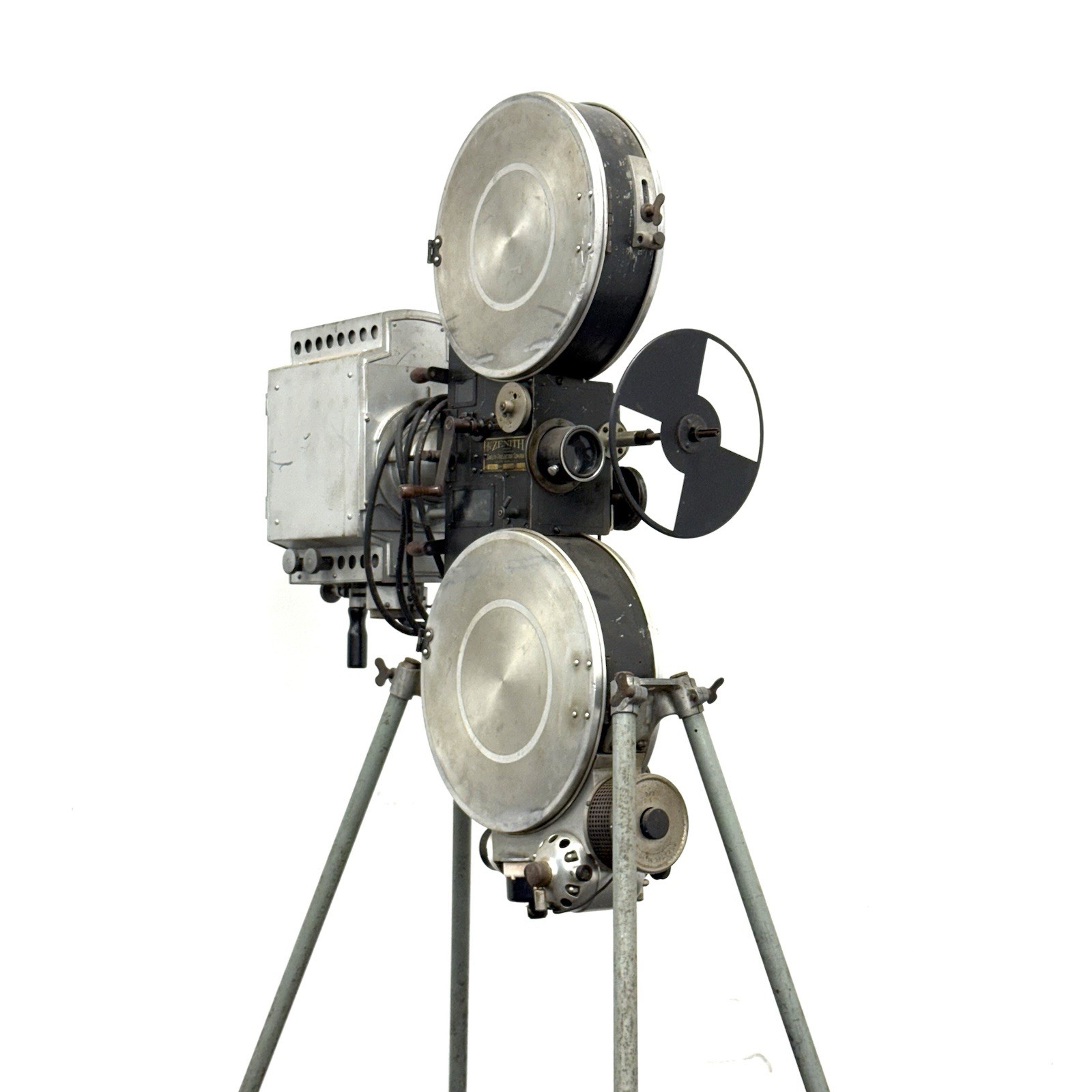 RARE Vintage Zenith Safety 35mm Hand Crank Silent Film Projector Model E6