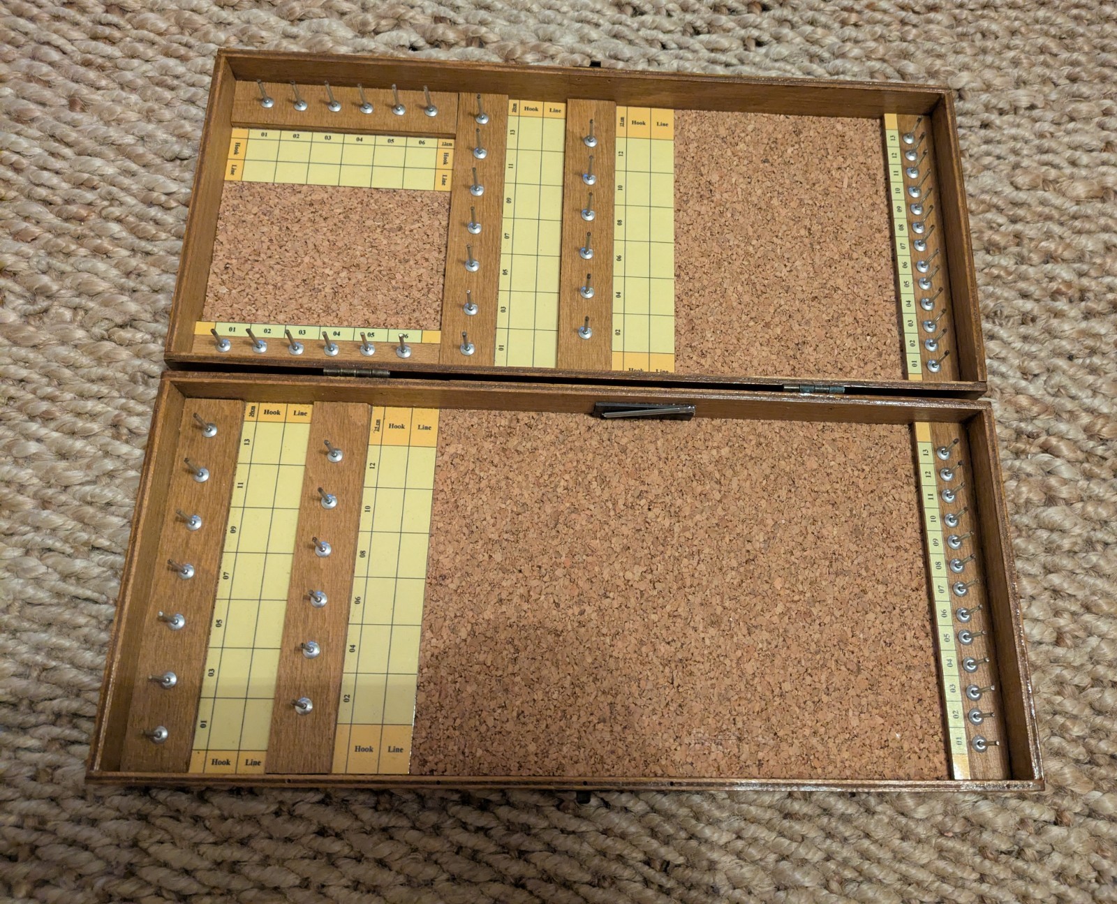 Wooden Hook Length Box,Match Pole,Feeder Fishing