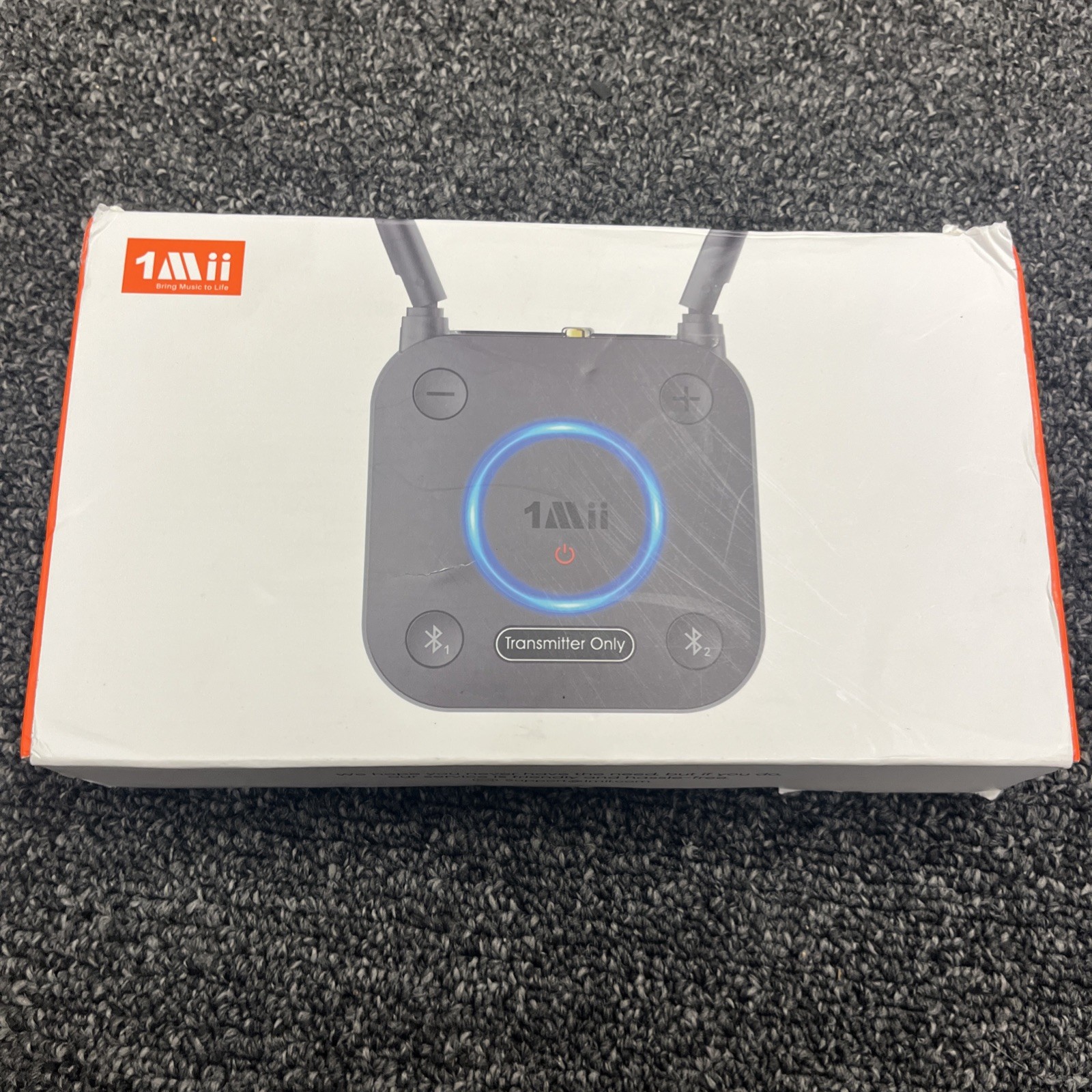 1Mii B06TX Bluetooth 5.2 Long Range Audio Transmitter - New