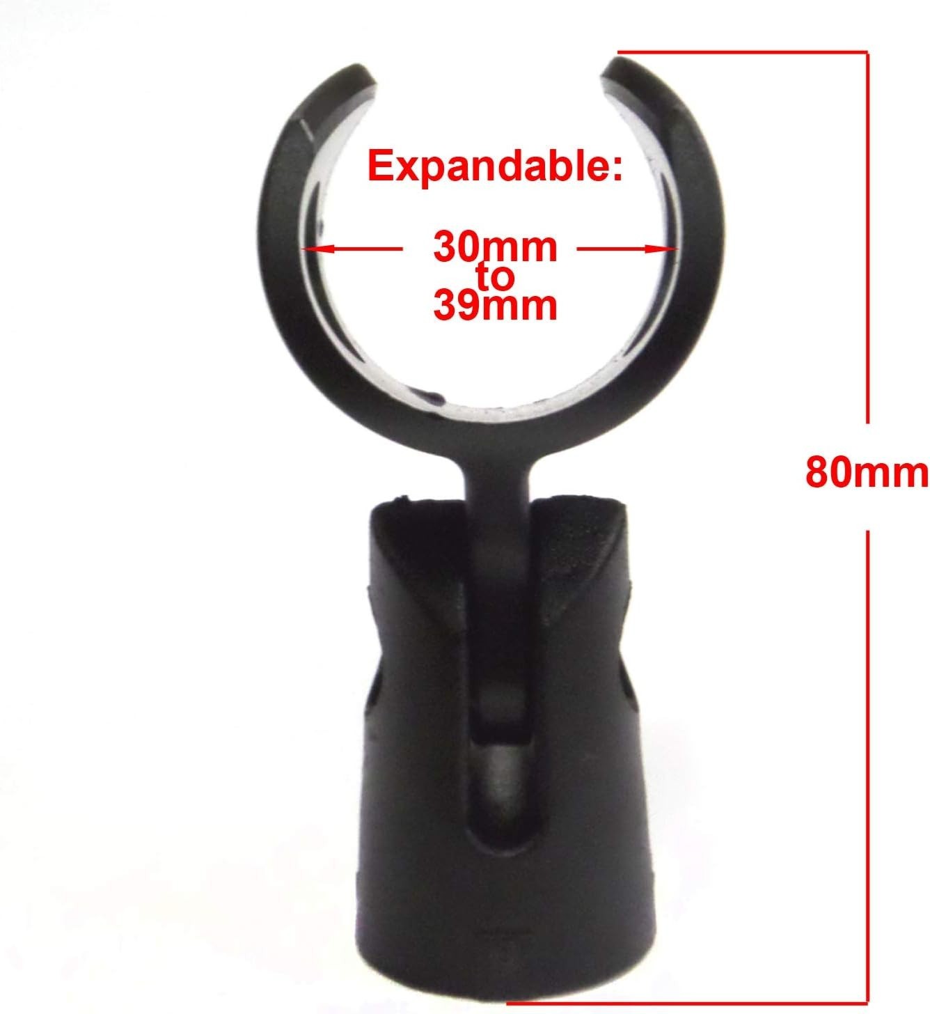 Performance Plus Indestructible Large Barrel/Wireless Microphone Holder (MH3W)