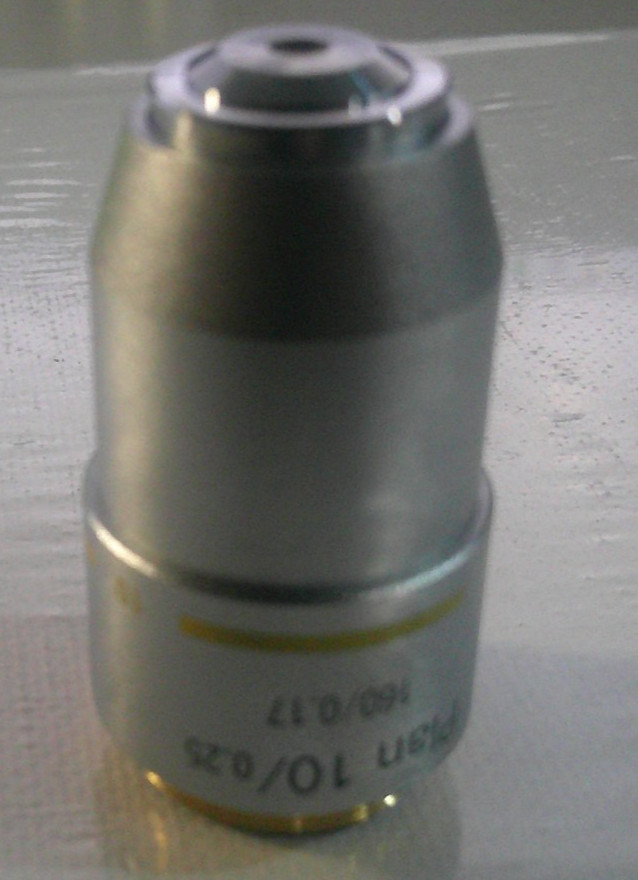 AmScope 10X Plan Achromatic Microscope Objective Lens