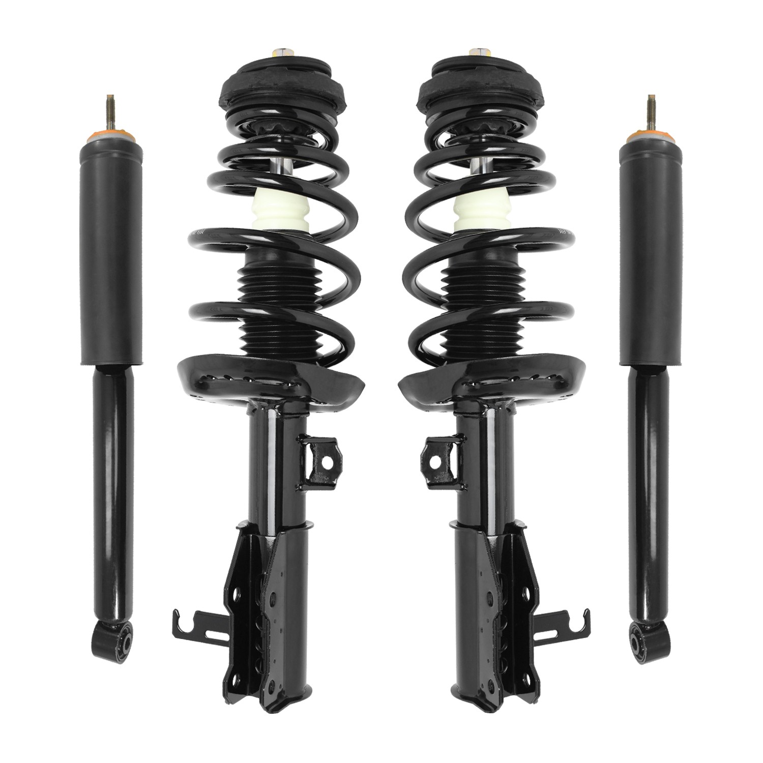 Front Complete Strut Assemblies & Rear Shocks for 2014-2019 Chevrolet Impala
